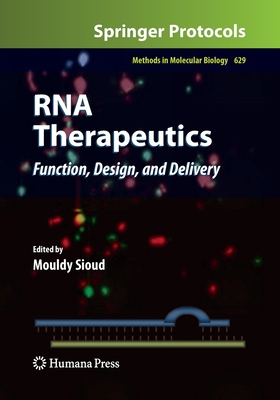 RNA Therapeutics: Function, Design, and Delivery 1493961519 Book Cover