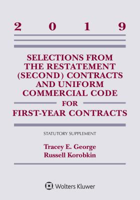 Selections from the Restatement (Second) Contra... 1543809383 Book Cover