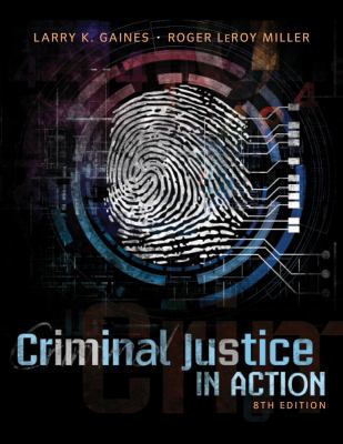 Criminal Justice in Action 1285459075 Book Cover