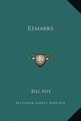Remarks 1169338712 Book Cover