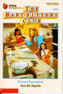 Stacey's Emergency (Baby-Sitters Club, 43) 0590435728 Book Cover