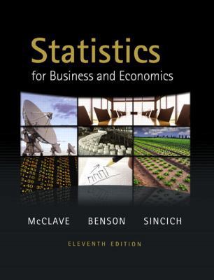 Statistics for Business and Economics 032164011X Book Cover