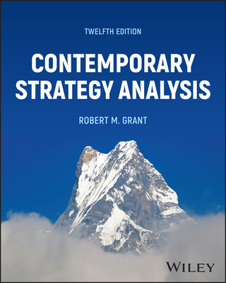 Contemporary Strategy Analysis 1394251599 Book Cover