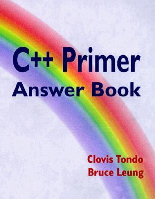 C++ Primer Answer Book 0201309939 Book Cover