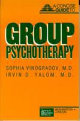 Concise Guide to Group Psychotherapy 088048327X Book Cover