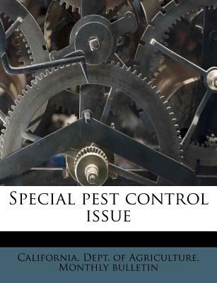 Special Pest Control Issue 117943238X Book Cover