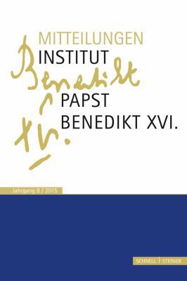 Mitteilungen Institut-Papst-Benedikt XVI. [German] 3795430429 Book Cover