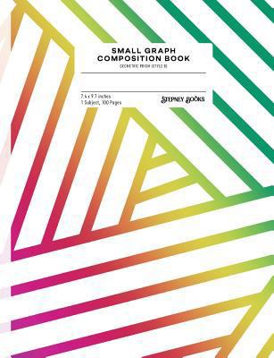 Small Graph Composition Book: Geometric Prism (... 1791559492 Book Cover