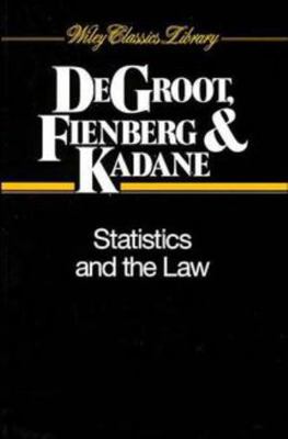 Statistics and the Law 0471055387 Book Cover