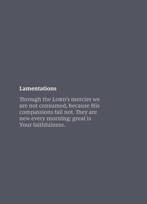 NKJV Bible Journal - Lamentations Softcover 0785236015 Book Cover