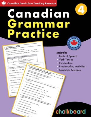 Canadian Grammar Practice 4 1771054050 Book Cover