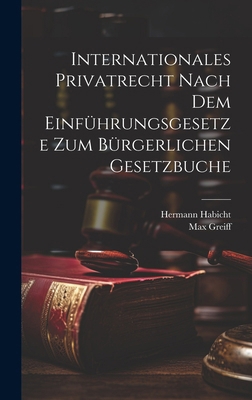 Internationales Privatrecht nach dem Einführung... [German] 1020104007 Book Cover