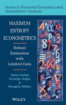 Maximum Entropy Econometrics: Robust Estimation... 0471953113 Book Cover