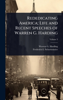 Rededicating America; Life and Recent Speeches ... 1024019179 Book Cover