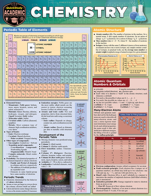 Chemistry: A Quickstudy Laminated Reference Guide 1423218590 Book Cover