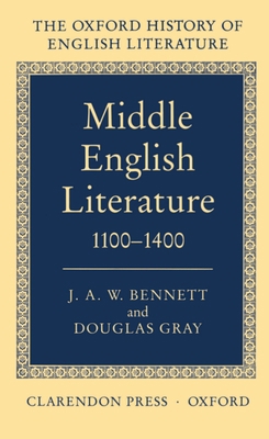 Middle English Literature 1100-1400 0198122284 Book Cover