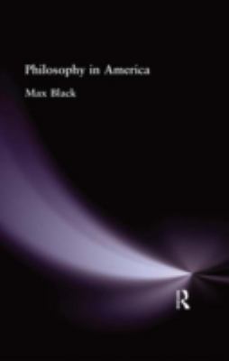 Philosophy in America 0415295394 Book Cover