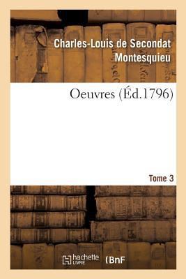 Oeuvres. Tome 3 [French] 2019917696 Book Cover
