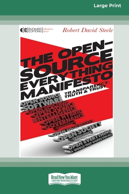 The Open-Source Everything Manifesto: Transpare... 0369372794 Book Cover