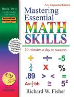 Mastering Essential Math Skills, Book Two, Midd... 0966621123 Book Cover