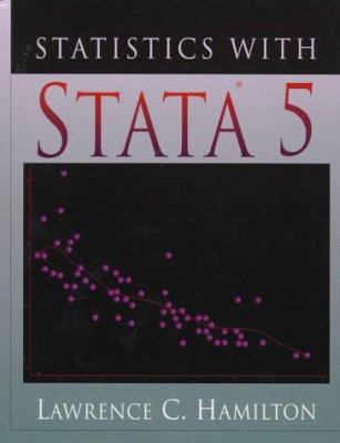 Statistics with STATA 5 0534265596 Book Cover