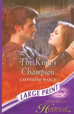 The King's Champion [Large Print] 0263194086 Book Cover