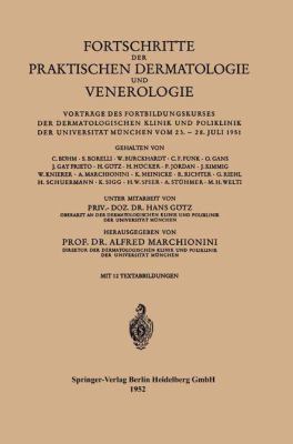 Fortschritte Der Praktischen Dermatologie Und V... [German] 3540016295 Book Cover