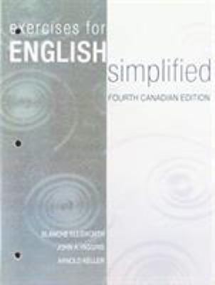 Exercises for English Simplified, Fourth Canadi... 0321101553 Book Cover