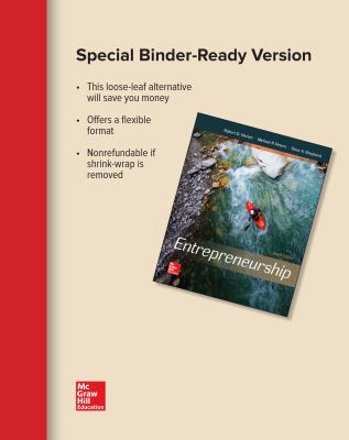 Loose-Leaf for Entrepreneurship 1259590267 Book Cover