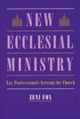 New Ecclesial Ministry 155612984X Book Cover