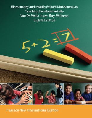 Elementary and Middle School Mathematics: Teach... 1292021071 Book Cover