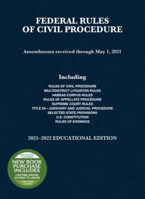 Federal Rules of Civil Procedure, Educational E... 1647088925 Book Cover