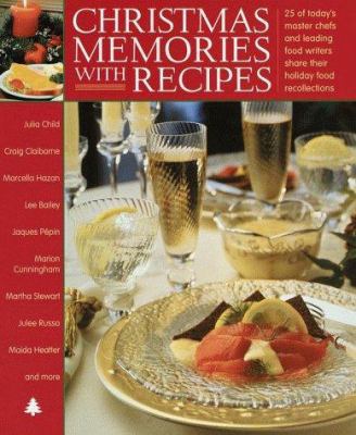 Christmas Memories With Recipes 0517209802 Book Cover