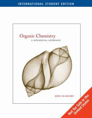 Organic Chemistry: A Biological Approach 0495111279 Book Cover