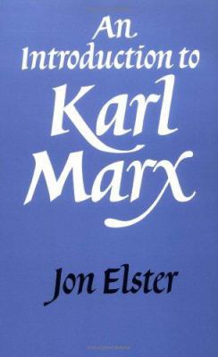 An Introduction to Karl Marx 0521329221 Book Cover