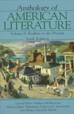 Anthology of American Literature Vol. II: Reali... 0133734579 Book Cover