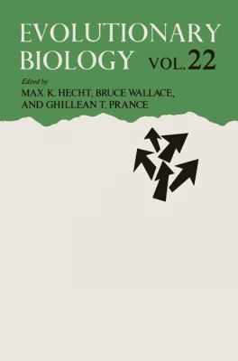 Evolutionary Biology: Volume 22 1461282519 Book Cover