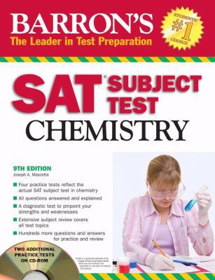 Barron's SAT Subject Test Chemistry [With CDROM] 0764194194 Book Cover