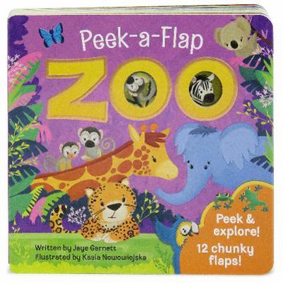 Zoo: Peek-a-Flap Board Book 1680526146 Book Cover