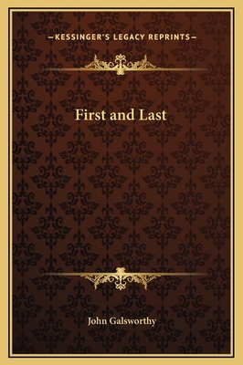 First and Last 1169195334 Book Cover