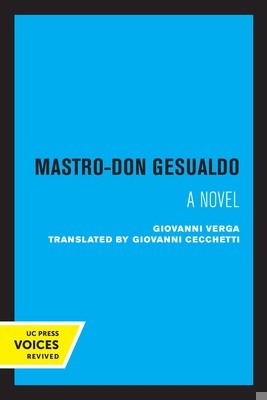 Mastro-Don Gesualdo 0520325257 Book Cover