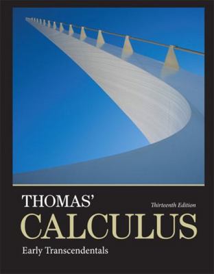 Thomas' Calculus: Early Transcendentals 0321884078 Book Cover