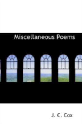 Miscellaneous Poems 0559185359 Book Cover