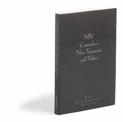NIV Counselor's New Testament and Psalms (New I... 0310903408 Book Cover