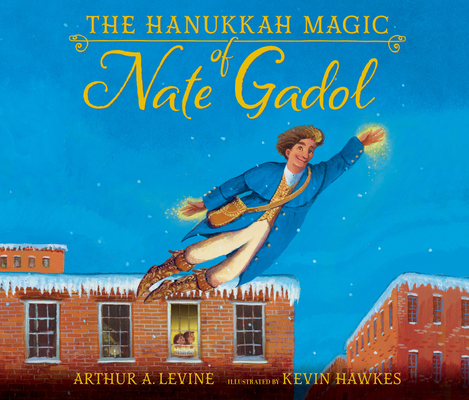 The Hanukkah Magic of Nate Gadol 1662038585 Book Cover