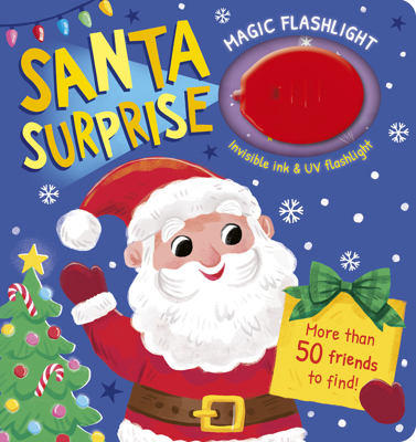 Magic Flashlight: Santa Surprise: With Invisibl... 1664352171 Book Cover
