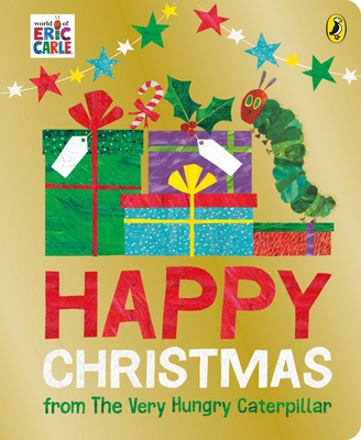 Happy Christmas from The Very Hungry Caterpillar 0241456835 Book Cover