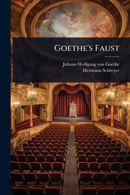 Goethe's Faust [German] 1023710706 Book Cover