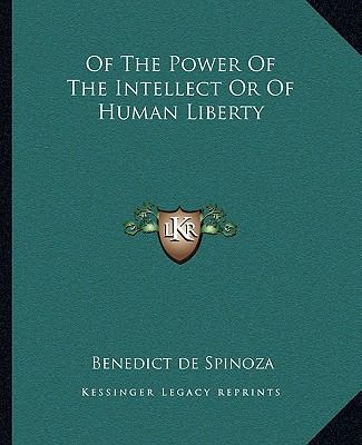 Of The Power Of The Intellect Or Of Human Liberty 1162883006 Book Cover