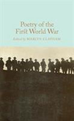 Poetry of the First World War 1509843205 Book Cover